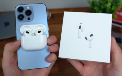 فتح صندوق سماعة ابل Airpods 3 الإصدار الثالث